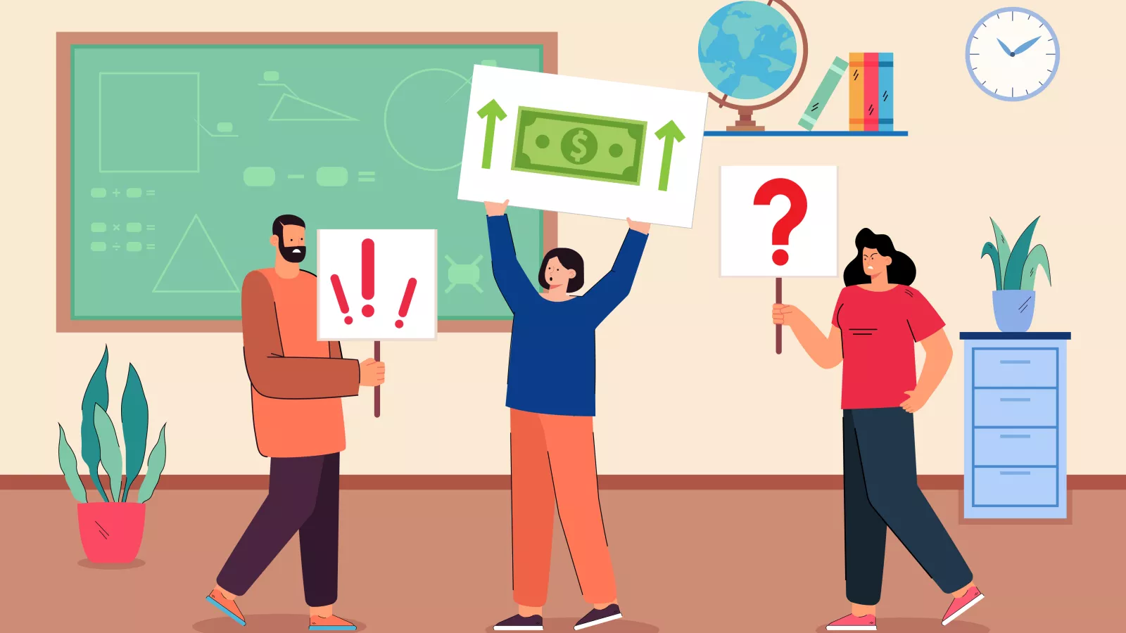 Teacher pay image