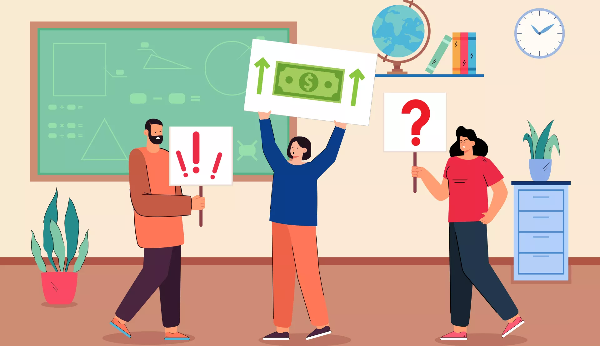 Teacher pay image